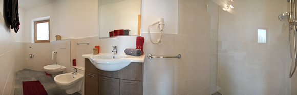 Badezimmer Appartement Korb
